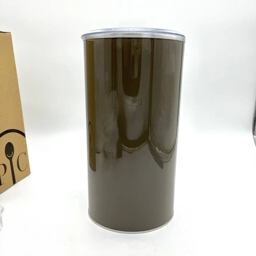 Pampered‎ Chef 1595 Wine & Champagne Chiller Insulated Cooler Server Brown